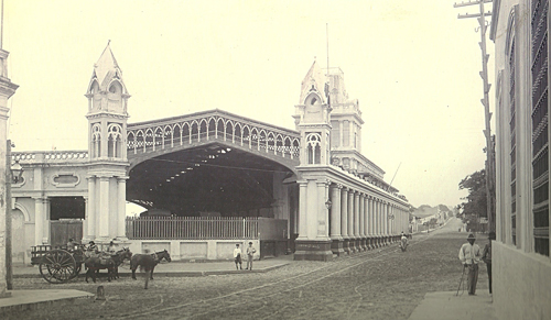 ESTACIÓN DEL FERROCARRIL DEL PARAGUAY (COLECCIÓN DE JAVIER YUBI)